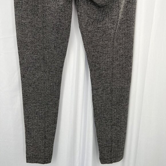 Athleta Women's XS Delancey Herringbone Tight Black Abalone Grey Athletic Pocket - Picture 6 of 10